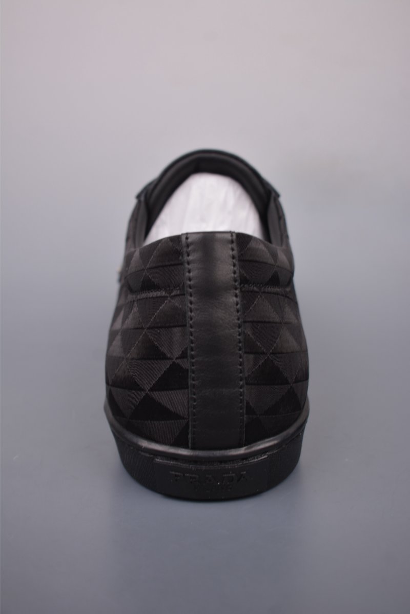 Prada Thick Sole Badge Sneaker view