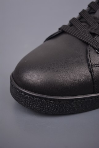 Prada Thick Sole Badge Sneaker view 6