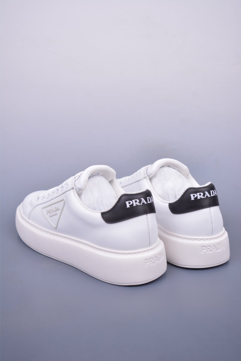 Prada Thick Sole Badge Sneaker view