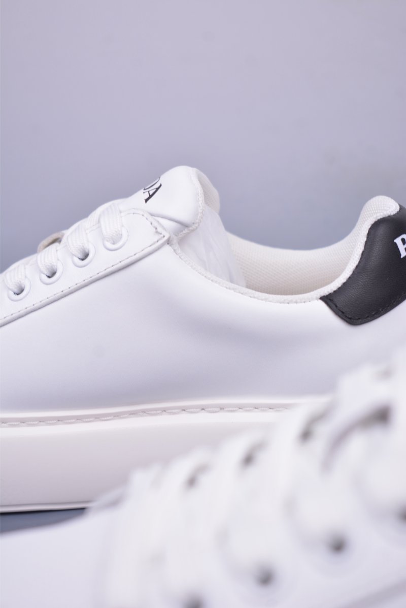 Prada Thick Sole Badge Sneaker view