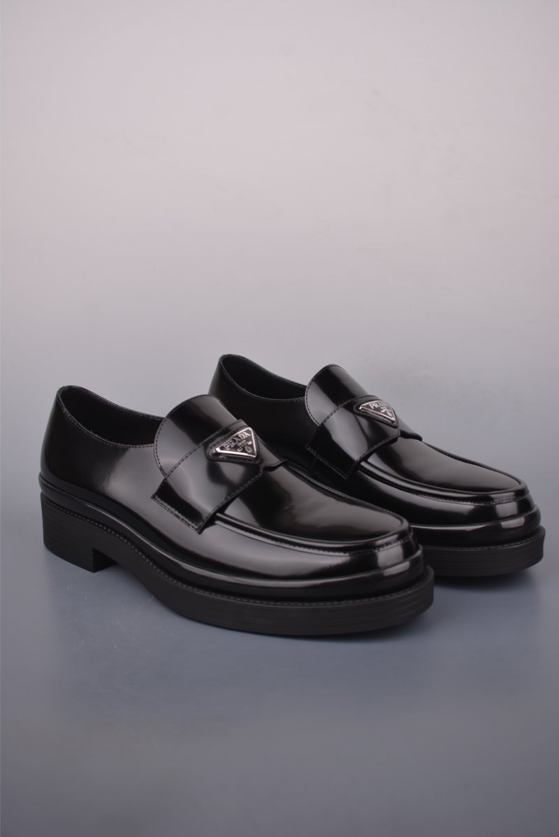 Prada Thick Sole Badge Sneaker