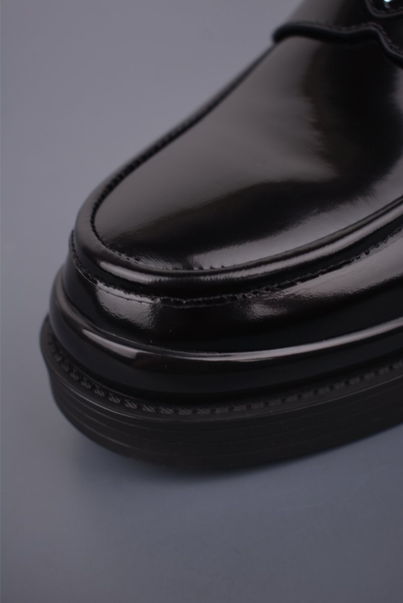 Prada Thick Sole Badge Sneaker view
