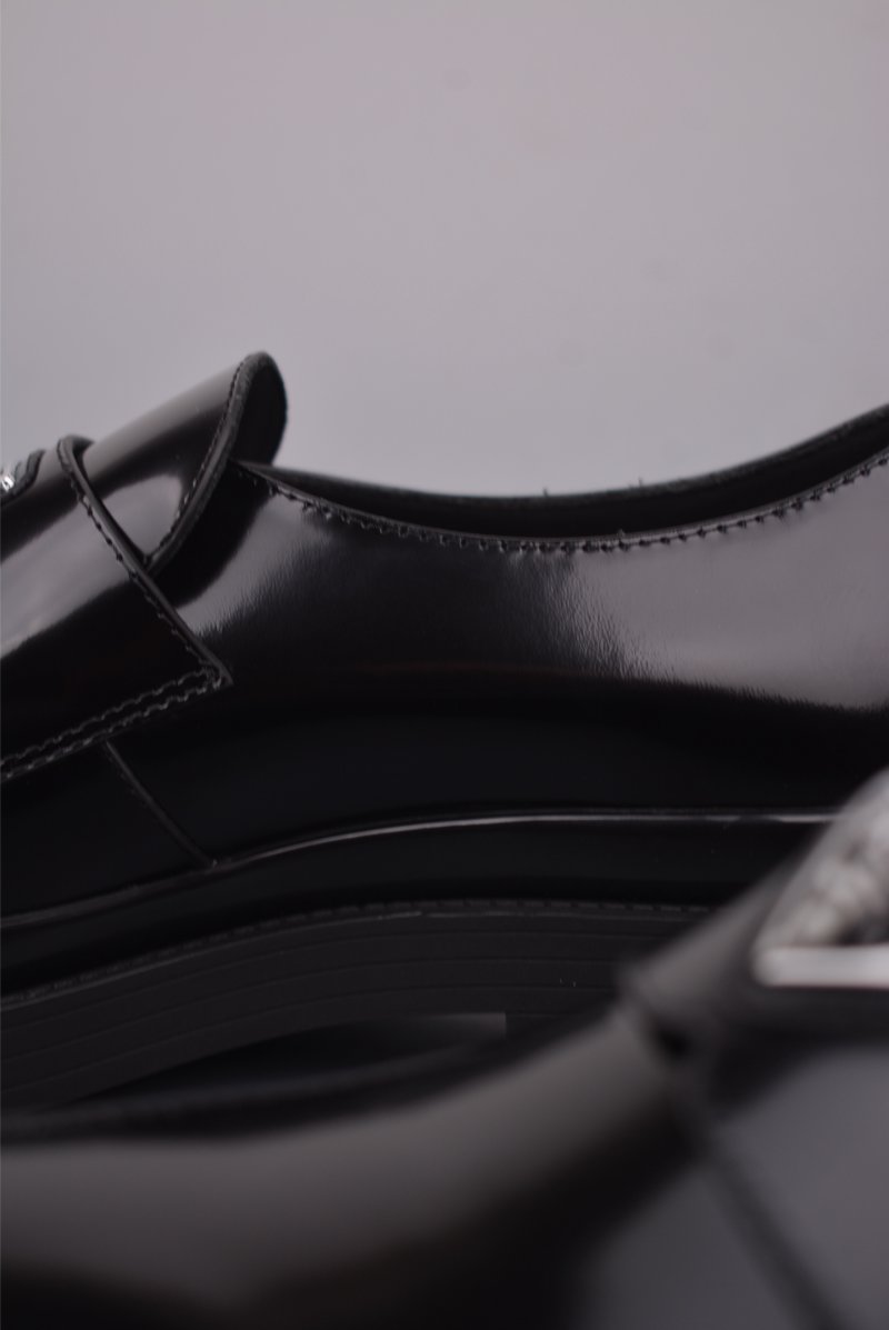 Prada Thick Sole Badge Sneaker view