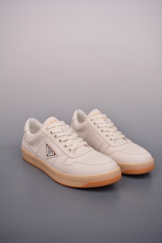 Prada Downtown Low Sneaker 'Gold' view 1