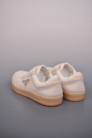 Prada Downtown Low Sneaker 'Gold' view 2
