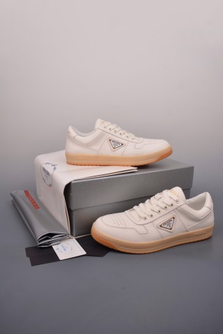 Prada Downtown Low Sneaker 'Gold' view 5