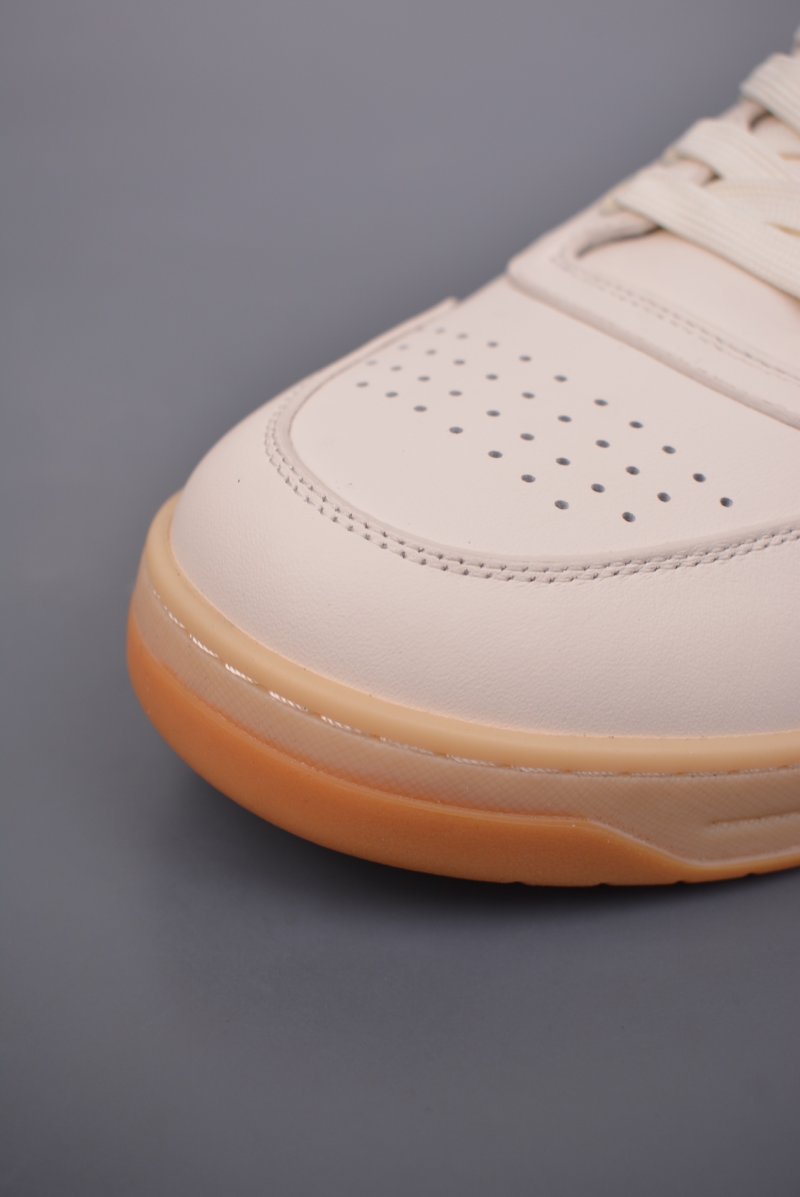Prada Downtown Low Sneaker 'Gold' view