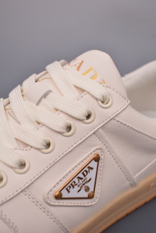 Prada Downtown Low Sneaker 'Gold' view 7