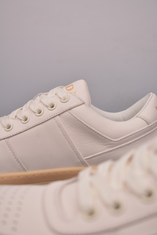 Prada Downtown Low Sneaker 'Gold' view 8