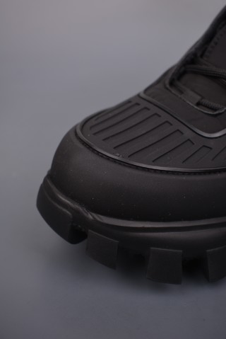 Prada Downtown Low Sneaker 'Gold' view 6