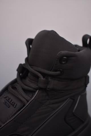 Prada Downtown Low Sneaker 'Gold' view 7