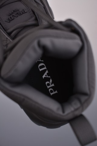 Prada Downtown Low Sneaker 'Gold' view 9