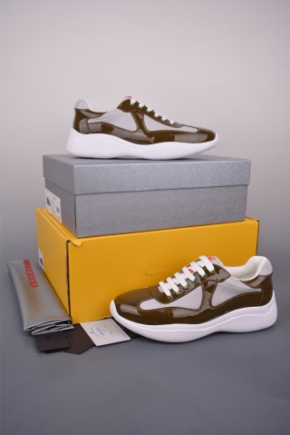 Prada Trainer Monogram view 5