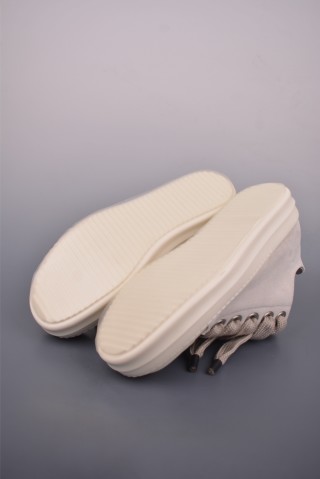 Rick Owens RO Mega DRKSHDW 'White / Pink' view 3