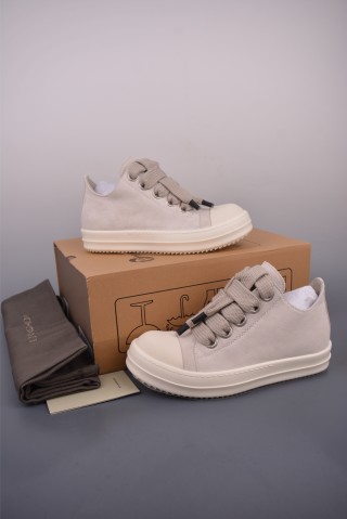 Rick Owens RO Mega DRKSHDW 'White / Pink' view 5