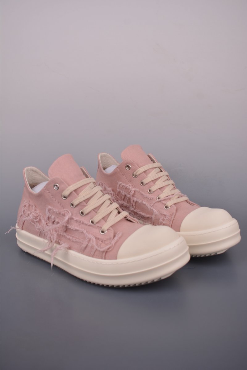 Rick Owens RO Mega DRKSHDW 'White / Pink'