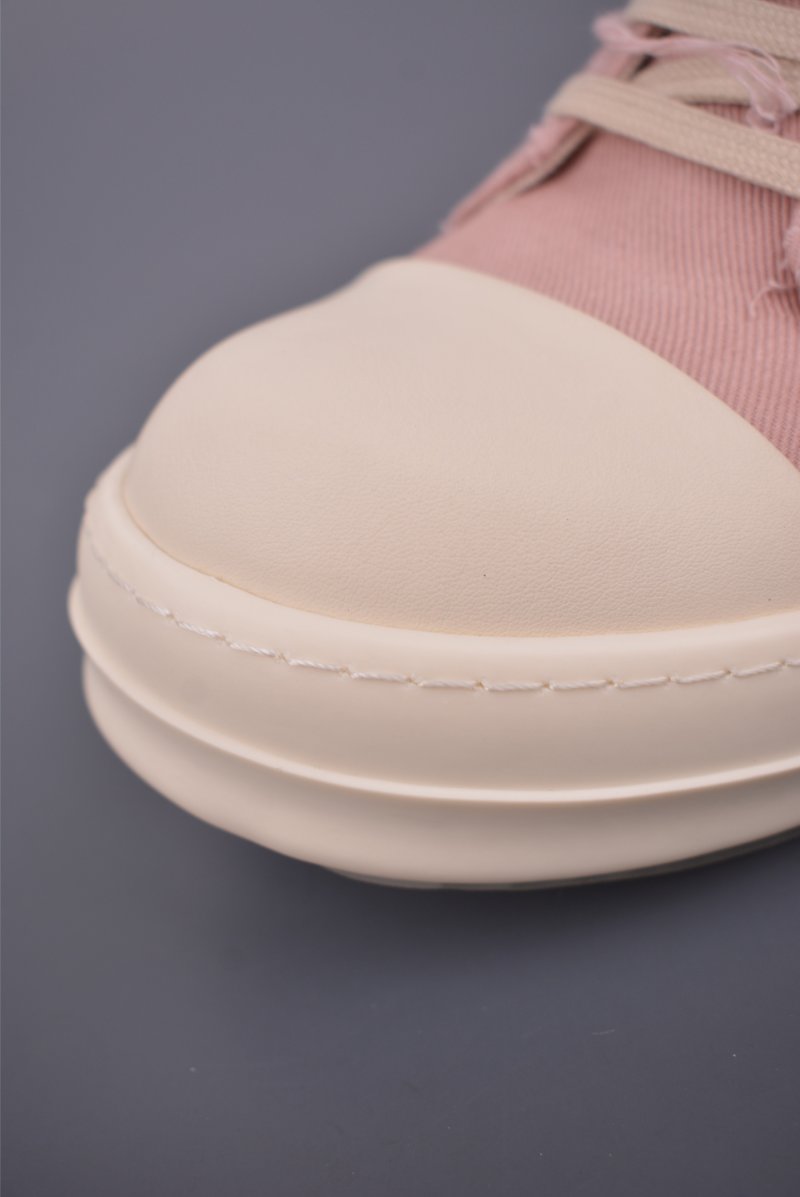 Rick Owens RO Mega DRKSHDW 'White / Pink' view