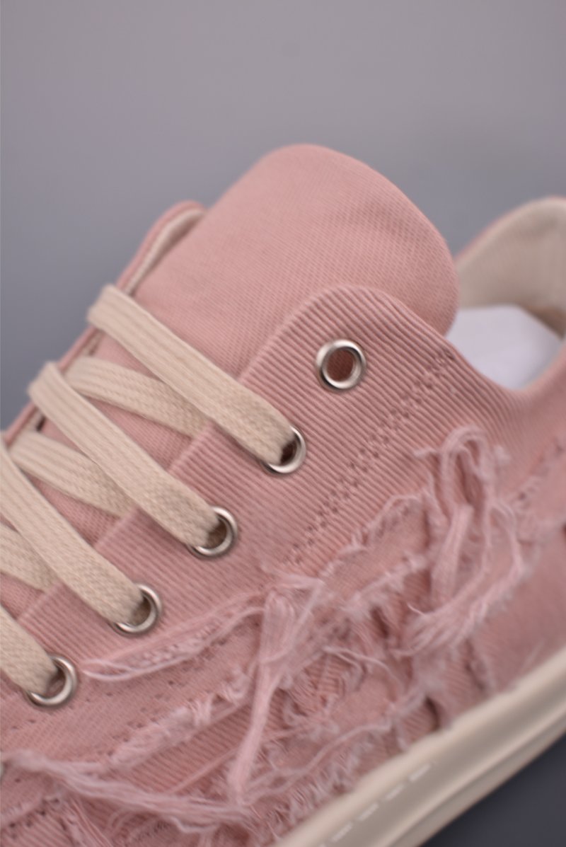 Rick Owens RO Mega DRKSHDW 'White / Pink' view