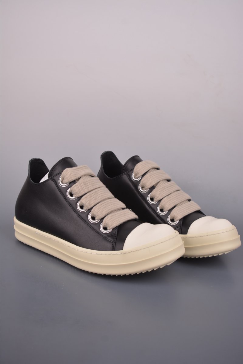 Rick Owens RO Low 'Black / White / Pink'