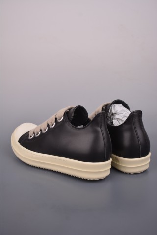Rick Owens RO Low 'Black / White / Pink' view 2