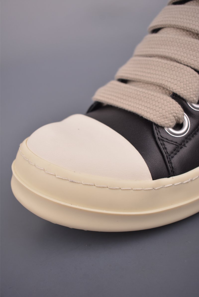 Rick Owens RO Low 'Black / White / Pink' view