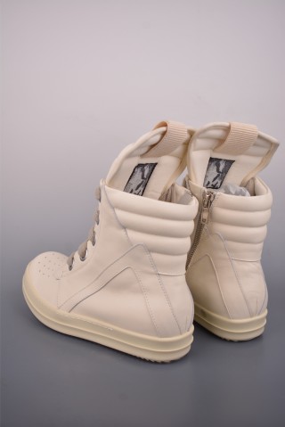 Rick Owens RO High 'Black / White / Pink' view 2