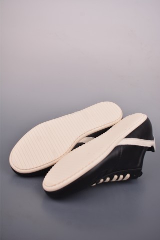 Rick Owens Runner 'Black / White / Pink' view 3