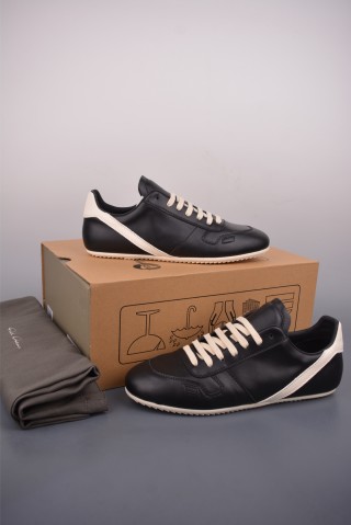 Rick Owens Runner 'Black / White / Pink' view 5