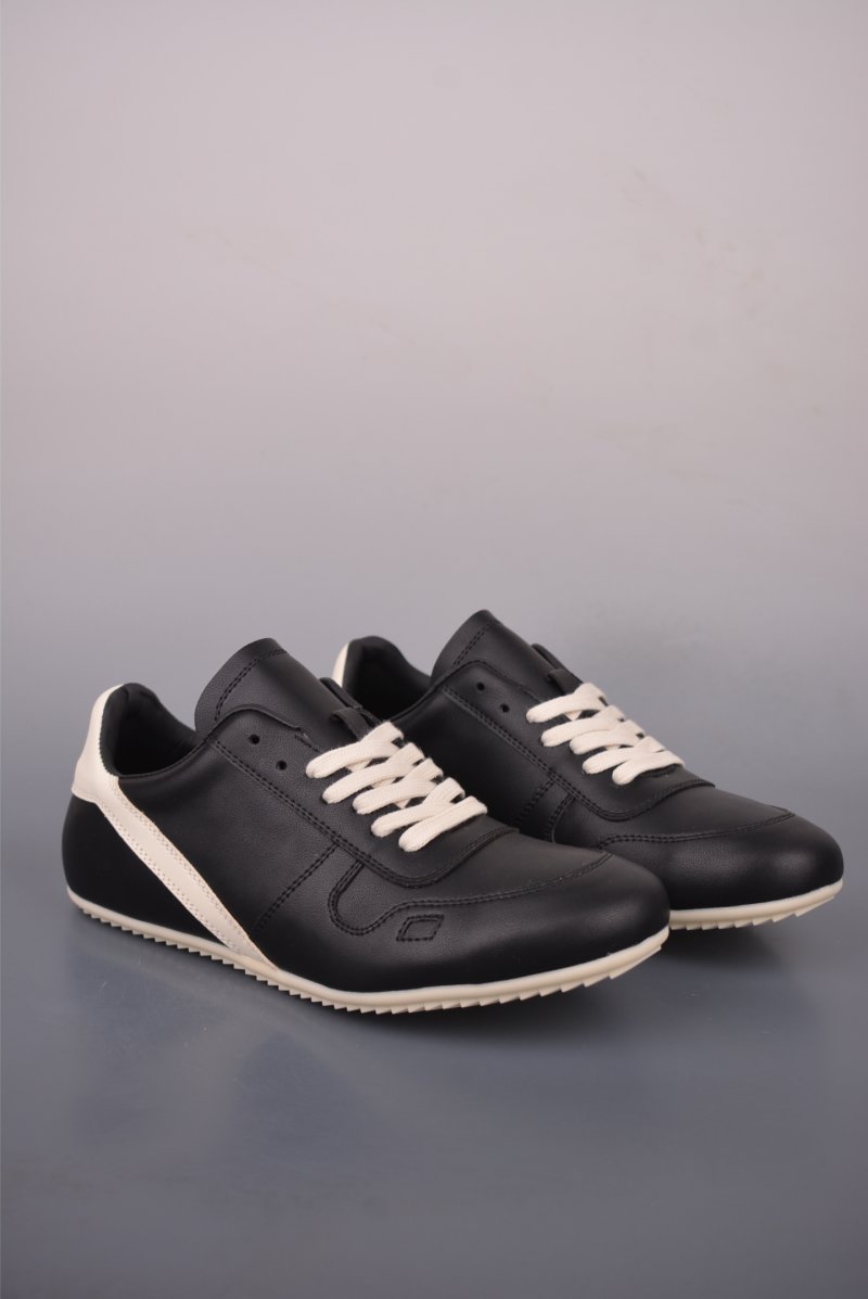 Rick Owens Runner 'Black / White / Pink' view