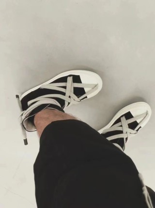 Rick Owens High Top view 6