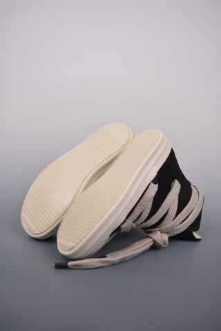 Rick Owens High Top Sneaker 'Lace-Up' view 3