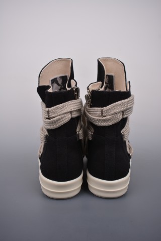 Rick Owens High Top Sneaker 'Lace-Up' view 4