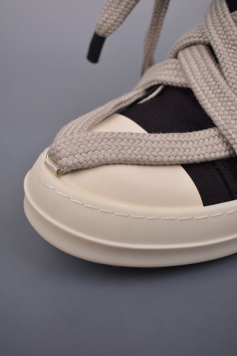 Rick Owens High Top Sneaker 'Lace-Up' view