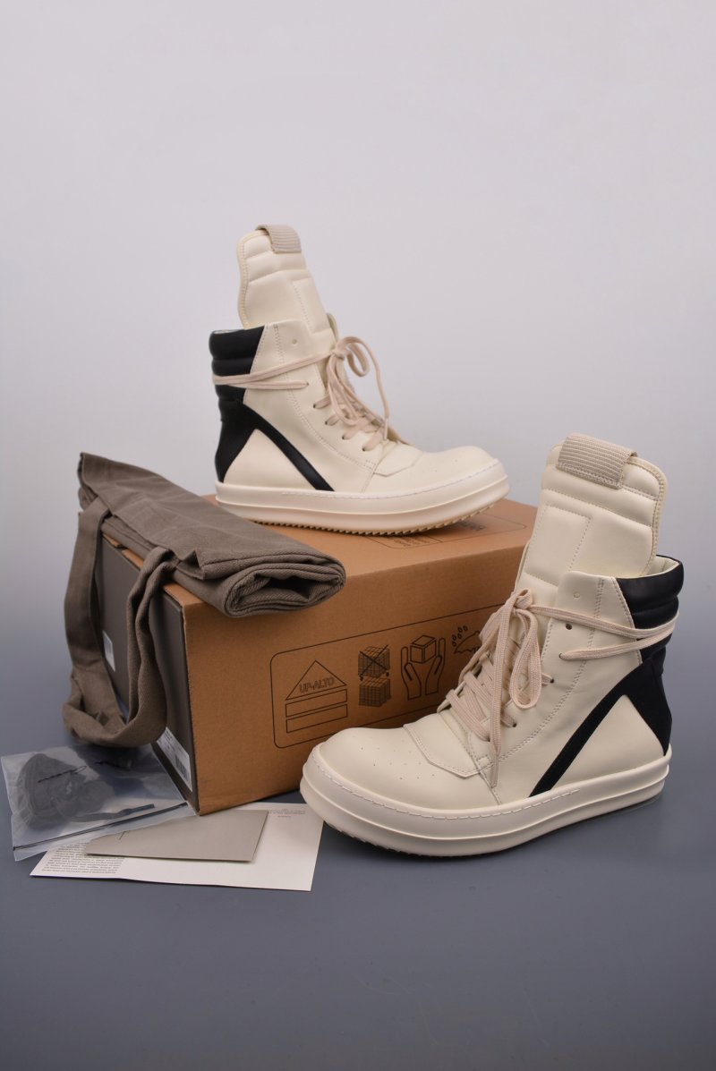 Rick Owens High Top Sneaker 'Inverted Triangle' view