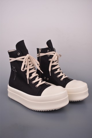 Rick Owens High Top Sneaker 'Black'