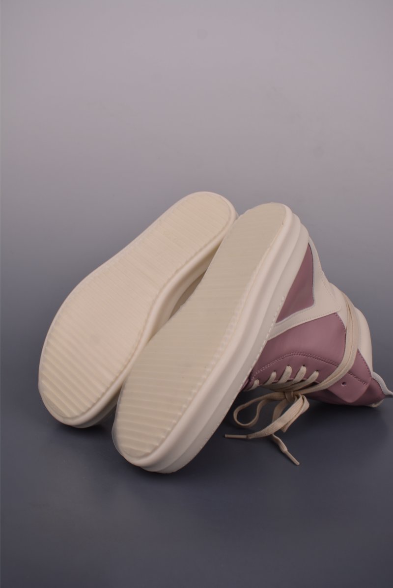 Rick Owens High Top Sneaker 'Cherry Blossom Pink' view
