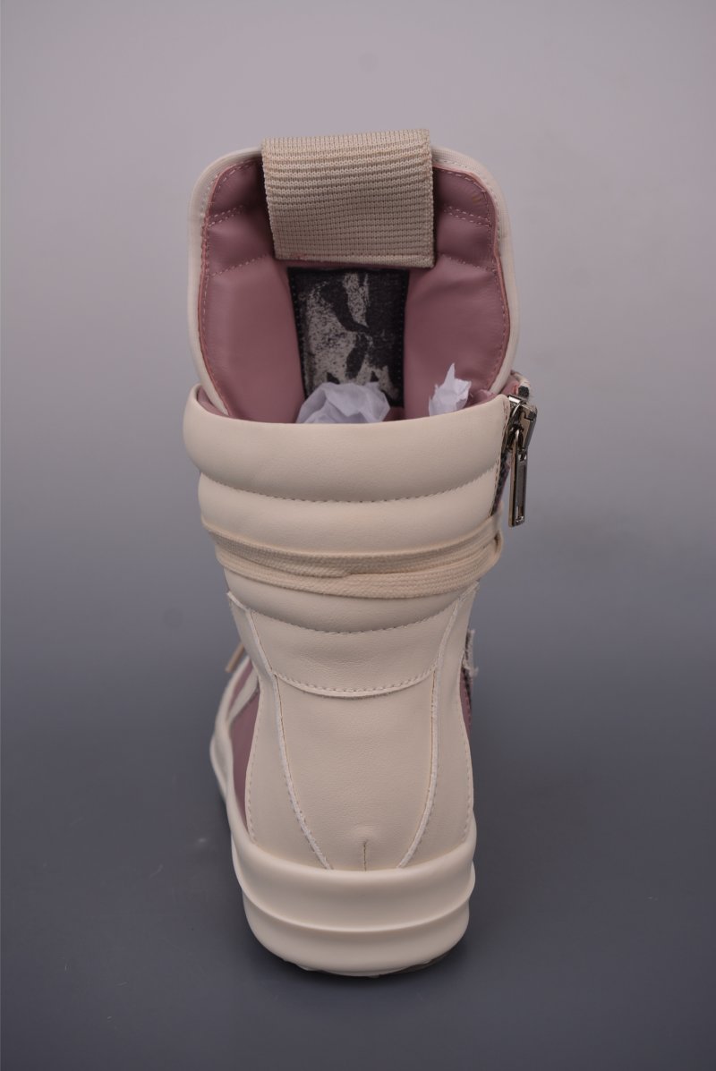 Rick Owens High Top Sneaker 'Cherry Blossom Pink' view