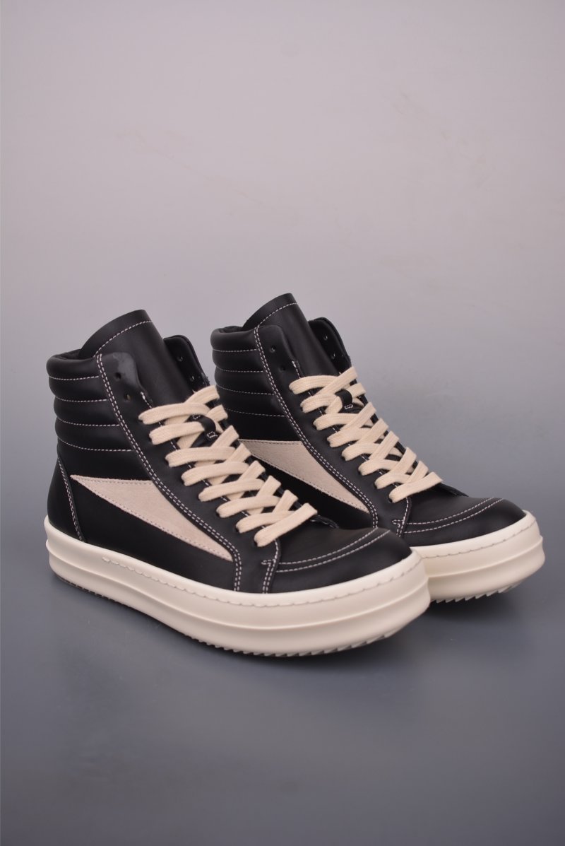 Rick Owens High Top Sneaker 'Black'
