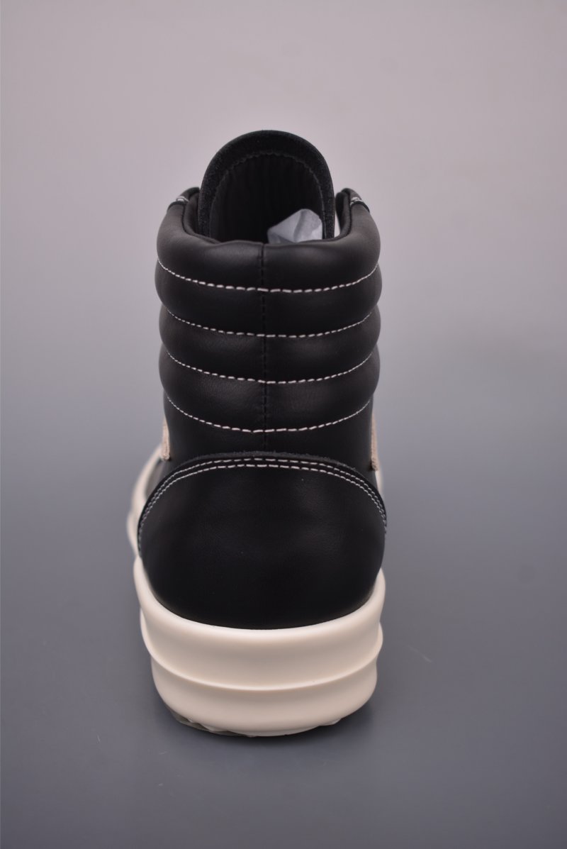 Rick Owens High Top Sneaker 'Black' view