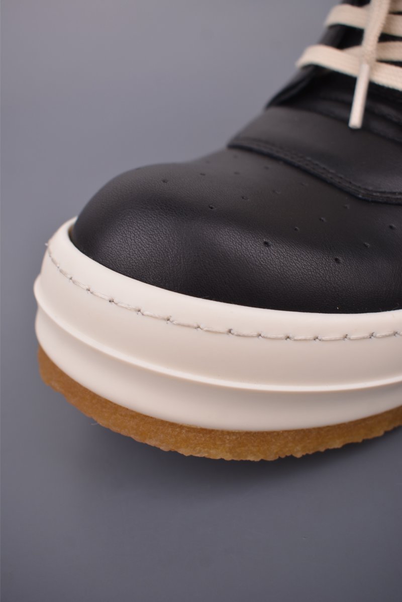 Rick Owens High Top Sneaker 'Black / Gum' view