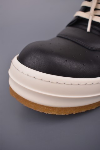 Rick Owens High Top Sneaker 'Black / Gum' view 6