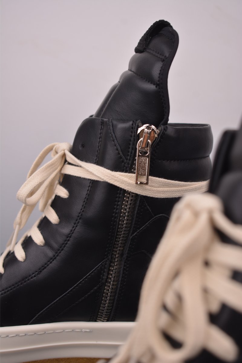 Rick Owens High Top Sneaker 'Black / Gum' view
