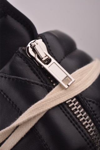 Rick Owens High Top Sneaker 'Black / Gum' view 9