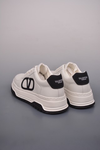 Valentino Rockstud Untitled Low Sneaker 'White' view 2