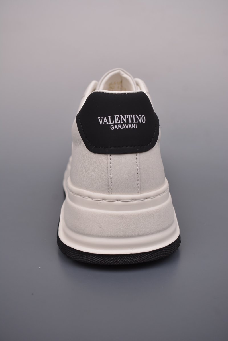 Valentino Rockstud Untitled Low Sneaker 'White' view