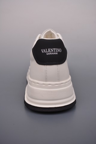Valentino Rockstud Untitled Low Sneaker 'White' view 4