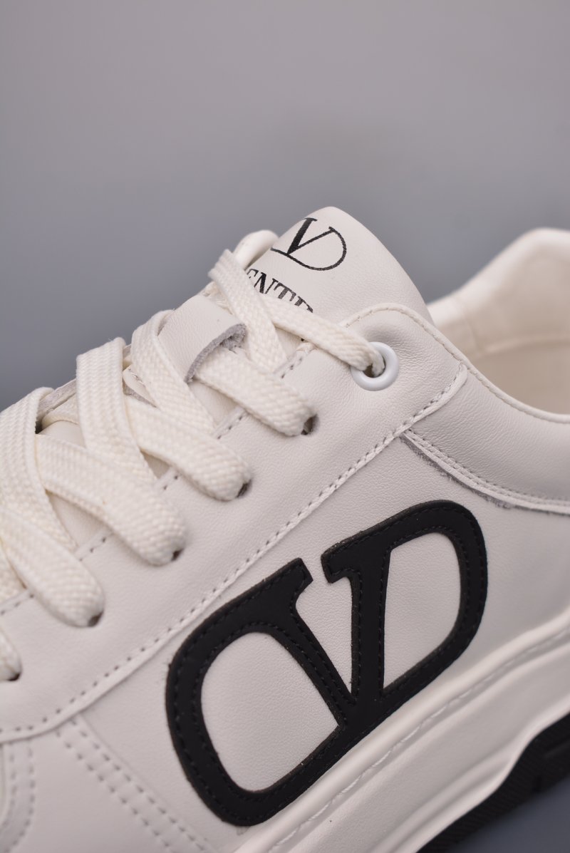 Valentino Rockstud Untitled Low Sneaker 'White' view
