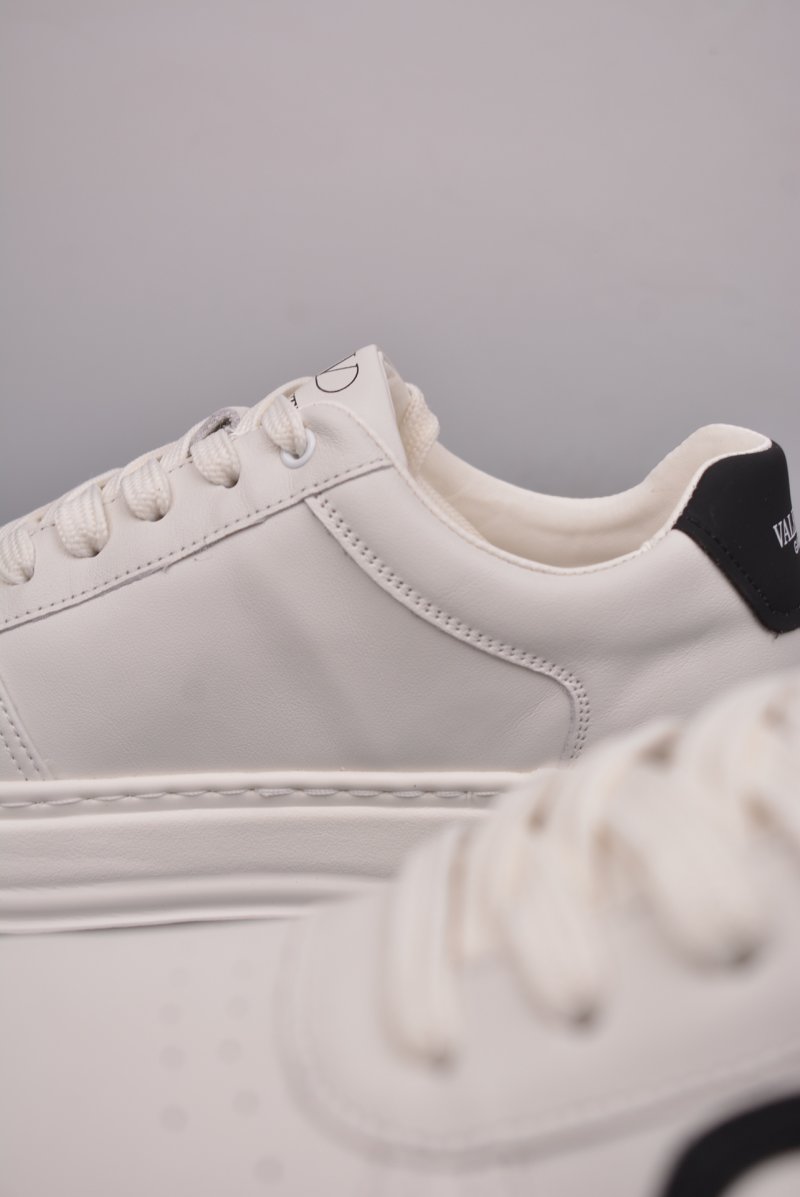 Valentino Rockstud Untitled Low Sneaker 'White' view