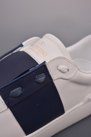 Valentino Rockstud Untitled Low Sneaker 'White / Gold' view 7