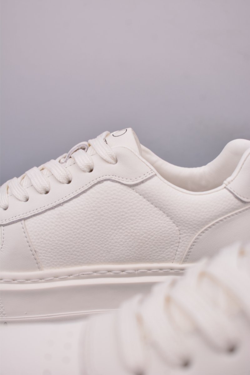 Valentino Rockstud Untitled Low Sneaker 'White / Gold' view
